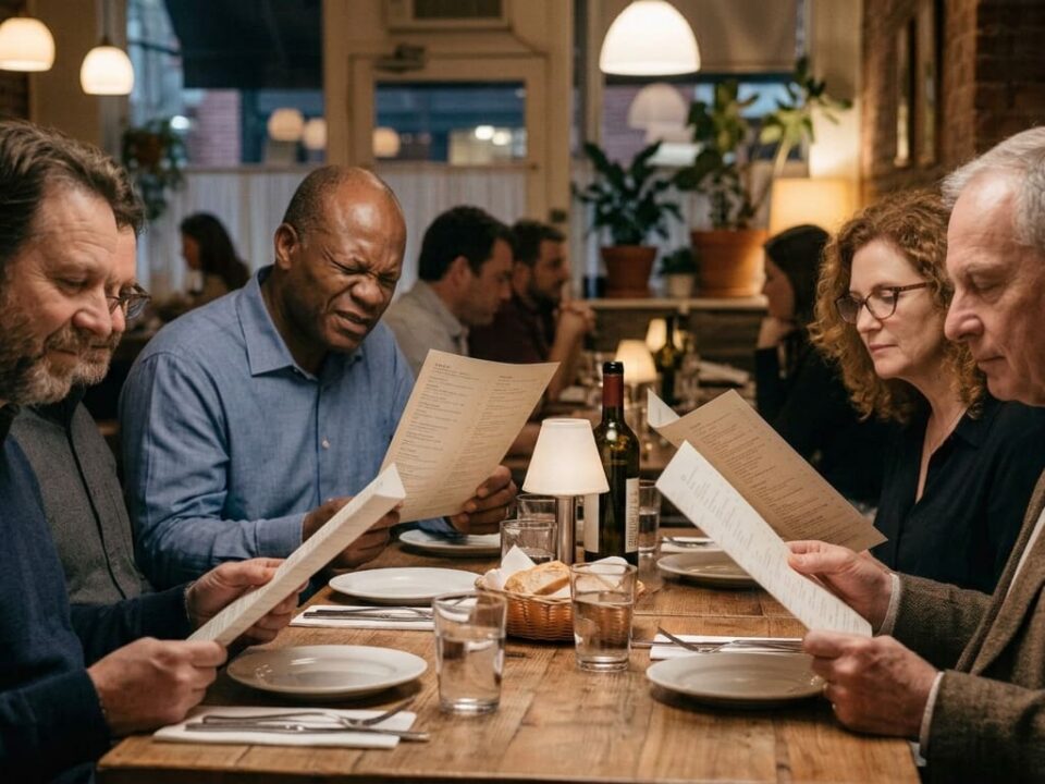 Male cannot read without glasses female use reading glasses others Presbyond | Dr James Beatty